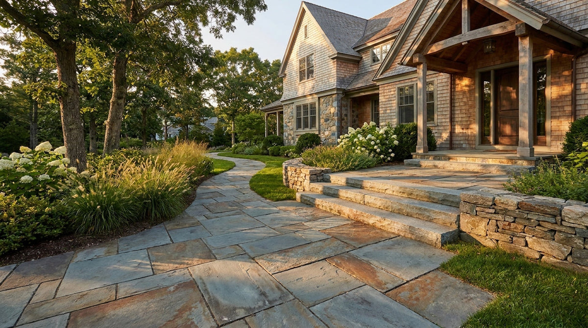 Reclaimed Bluestone vs New Bluestone Pavers