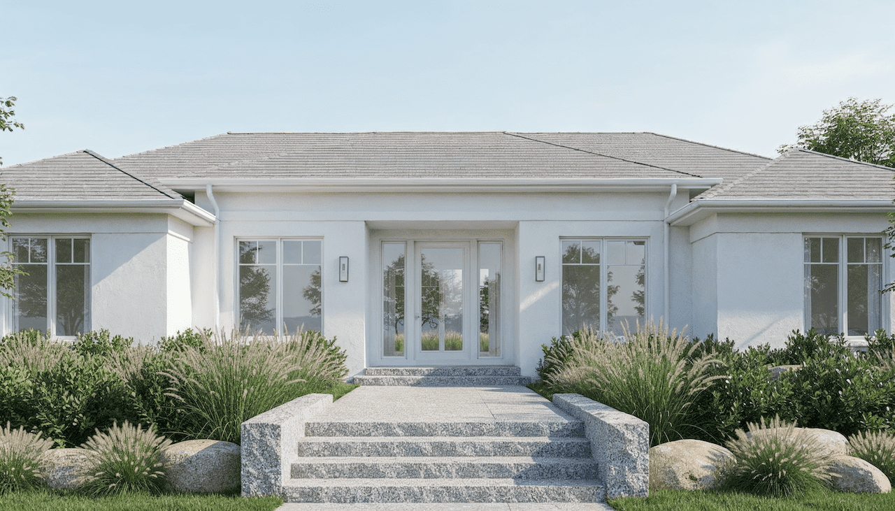 Granite Steps and Treads for Front Entries | Durable Stone Stoops Nationwide