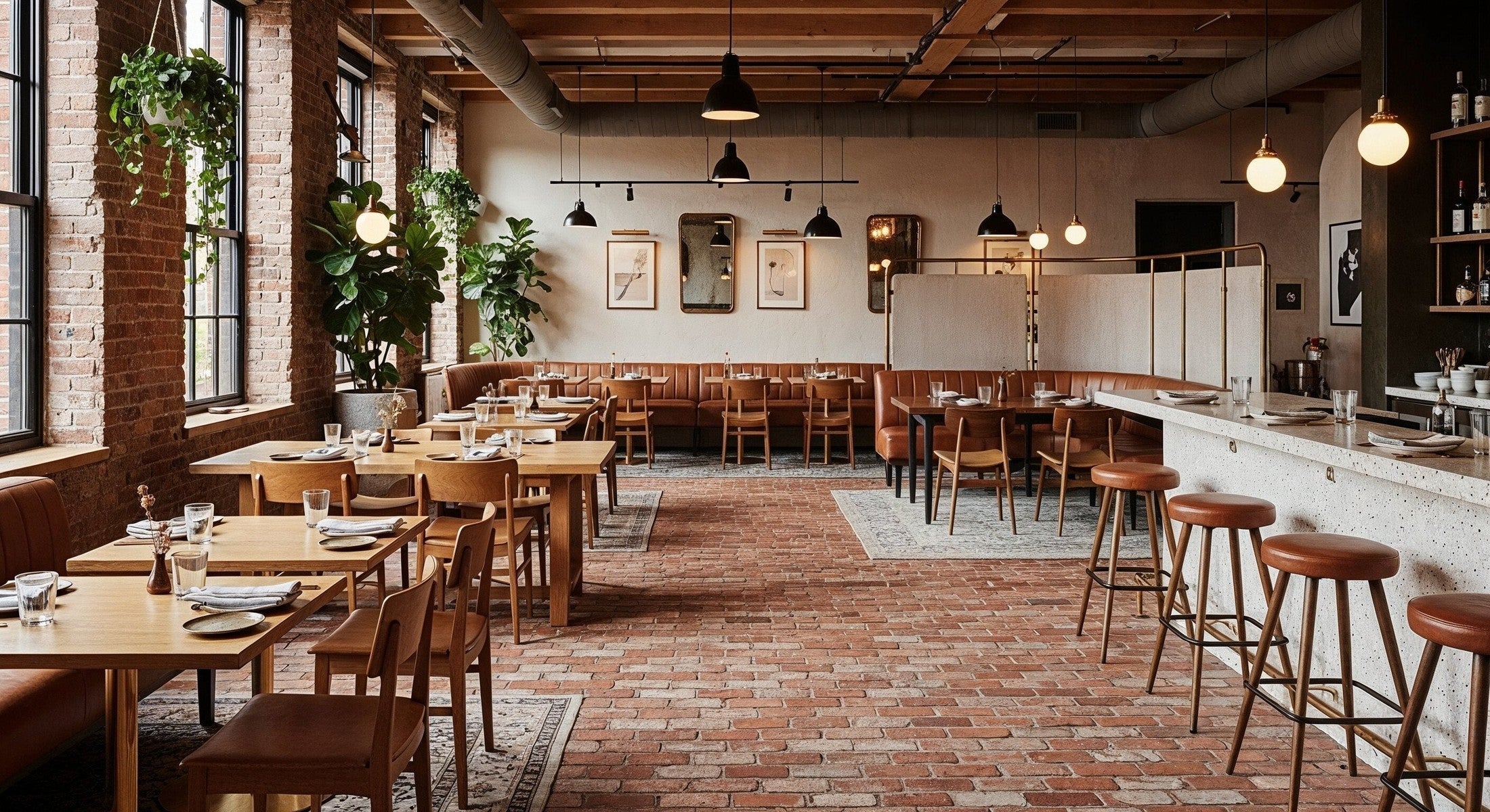 Transform Your Space with Thin Brick Floor Tiles