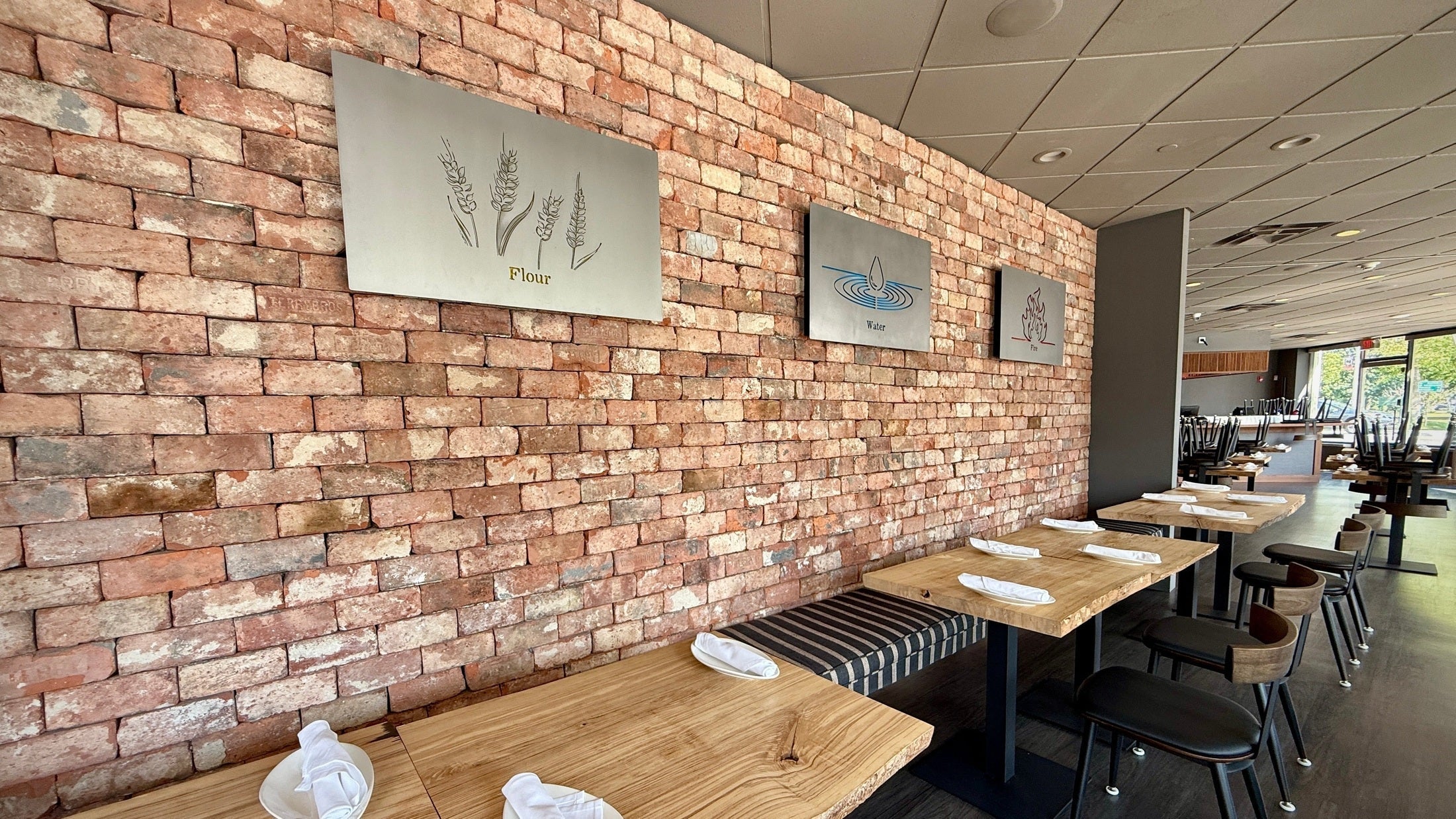 Mercato Westwood: Reclaimed Brick Interior Design for Warm, Authentic Spaces