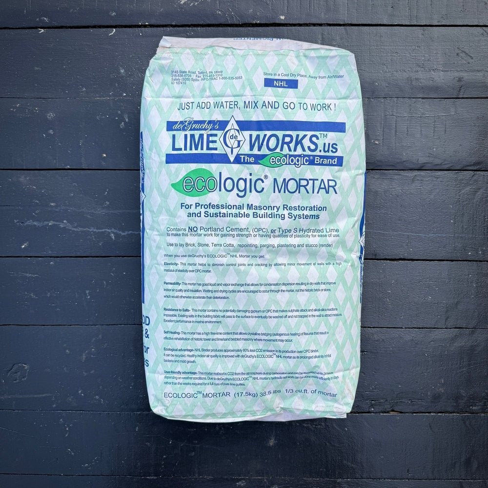 Chief Bricks Accessories Ecologic™ Lime Mortar NHL3.5 for Reclaimed Bricks 1