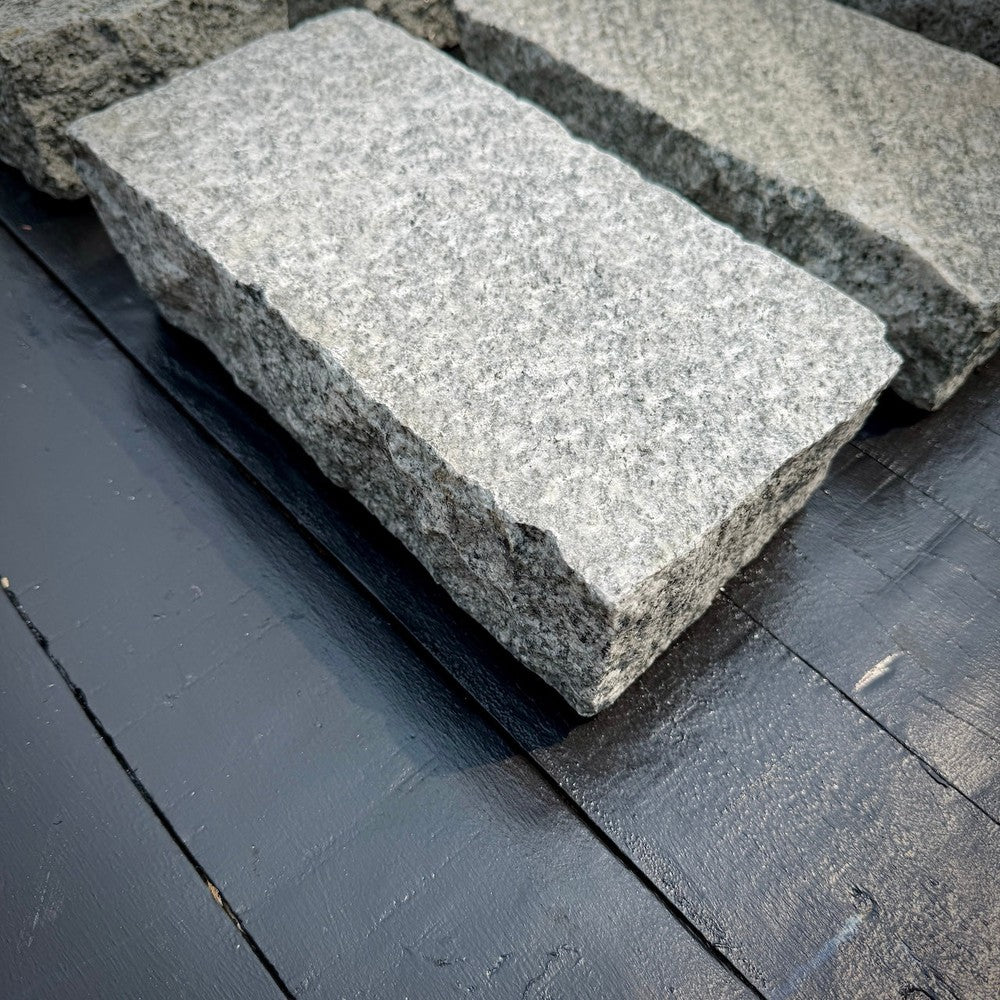 Chief Bricks New stones New Granite Paver Belgian Block 12" x 6" x 3" 4