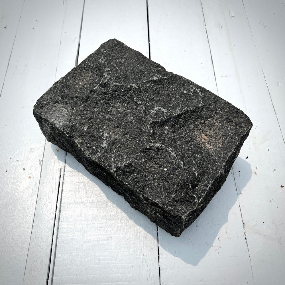 New Jumbo Granite Belgian Block 10” x 7” x 4” – Grey, Pink, Buff, Black