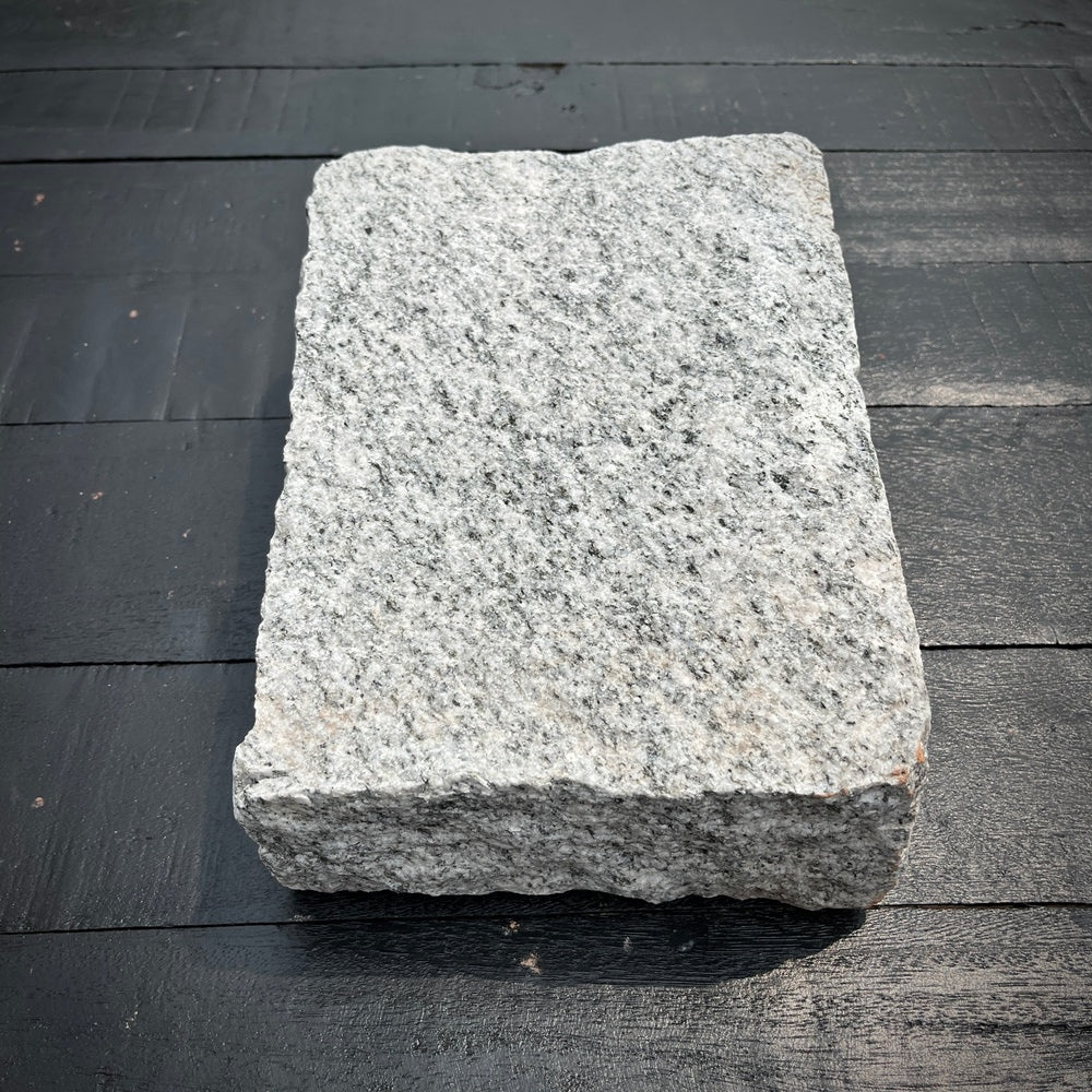 Chief Bricks New stones New Jumbo Granite Belgian Block 10” x 7” x 4” – Grey 4