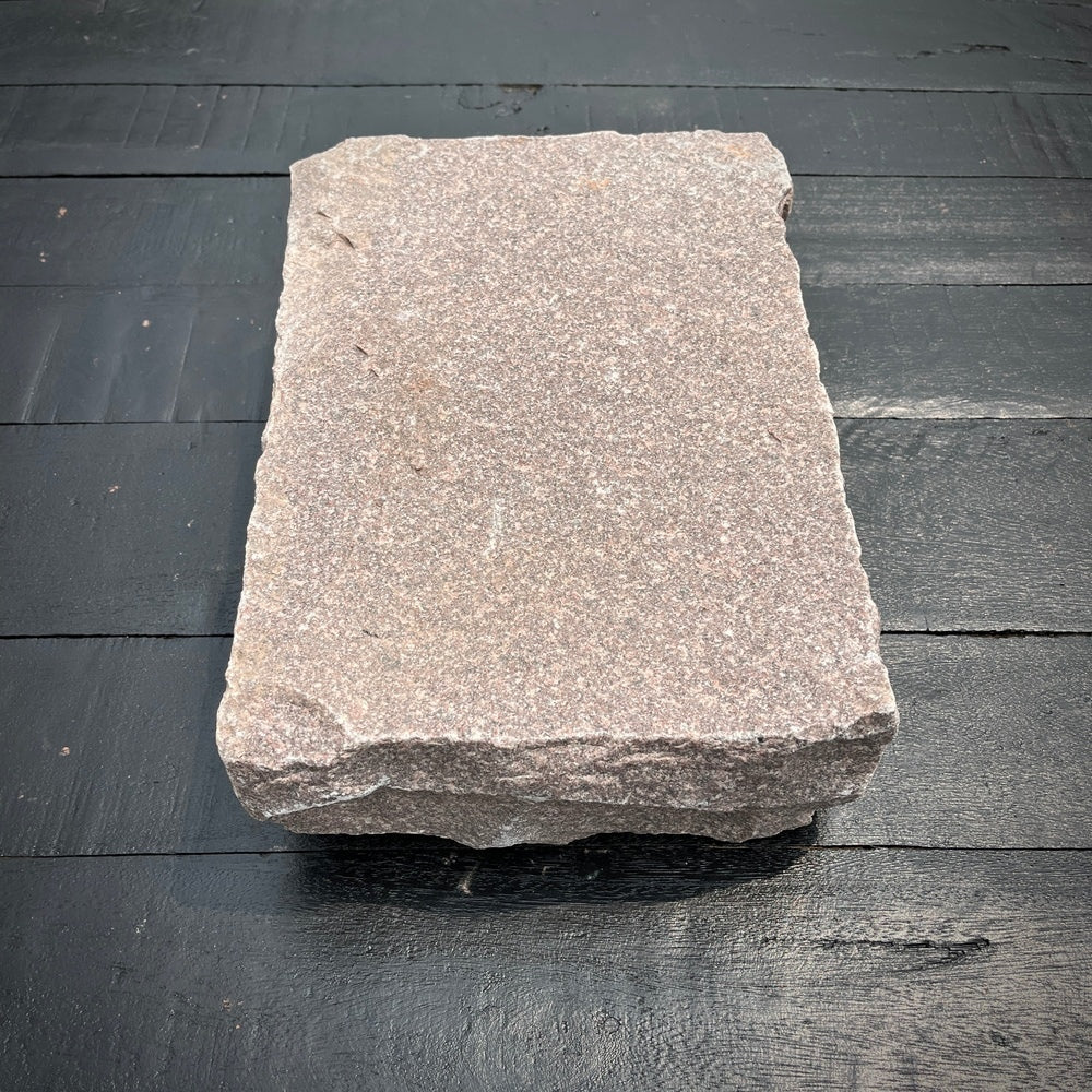 Chief Bricks New stones New Jumbo Granite Belgian Block 10” x 7” x 4” – Grey, Pink, Buff, Black 29