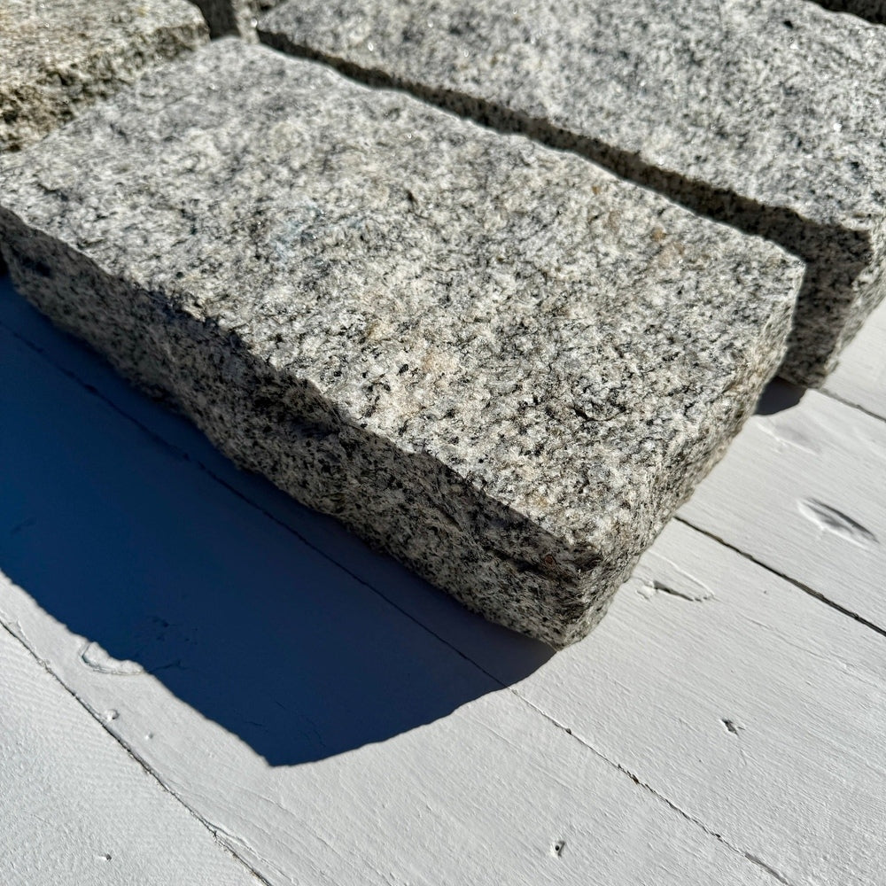 Chief Bricks New stones New Granite Paver Belgian Block 12" x 6" x 3" 1