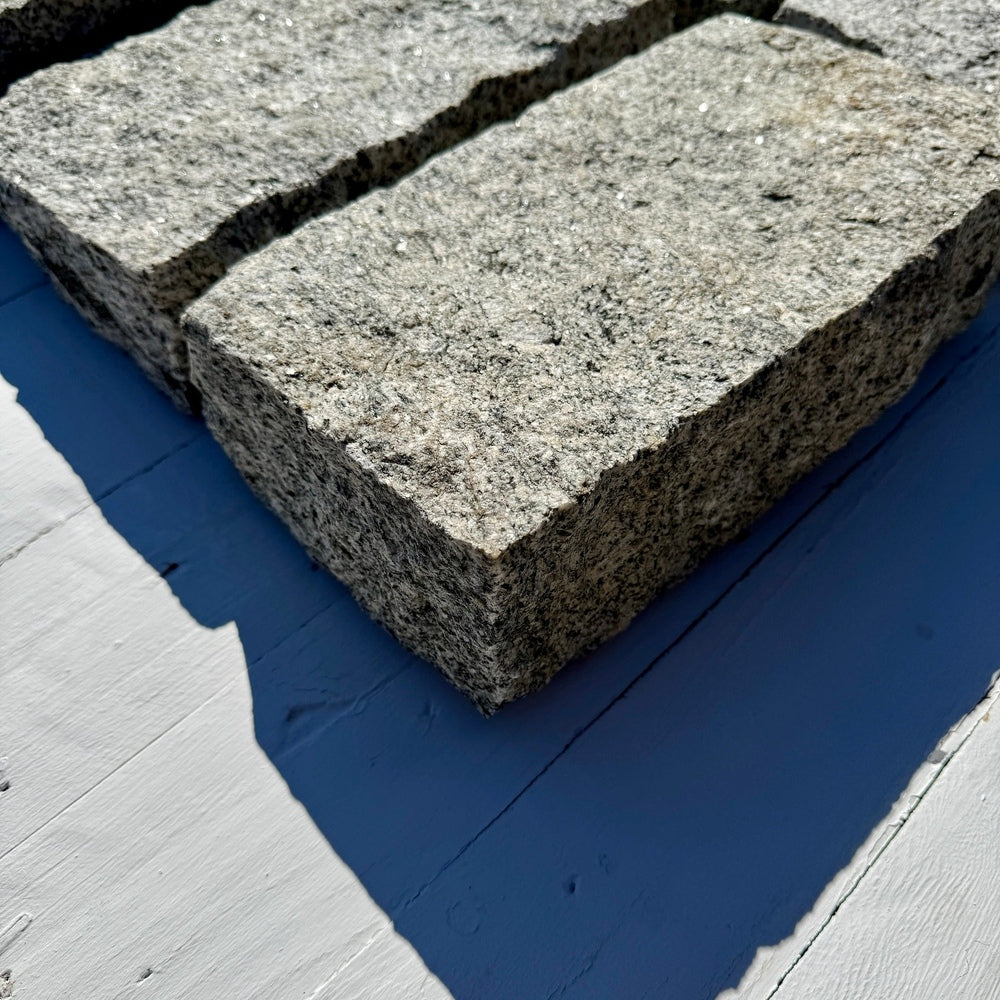Chief Bricks New stones New Granite Paver Belgian Block 12" x 6" x 3" 4