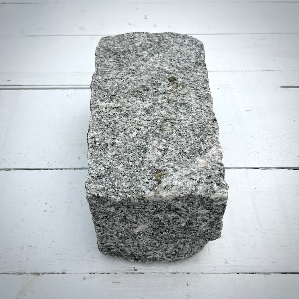 New Regulation Granite Belgian Block 9” x 5” x 5” – Grey, Pink, Buff, Black