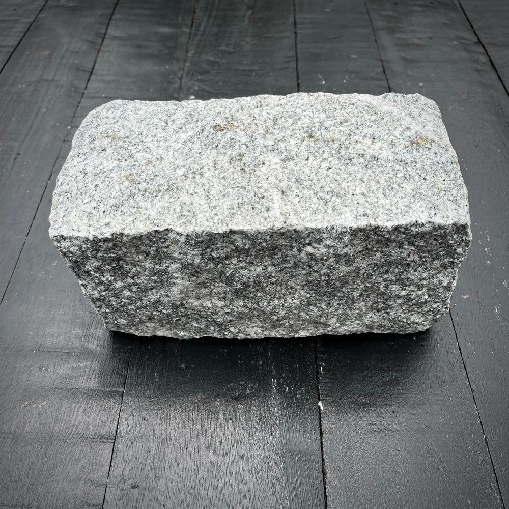 New Regulation Granite Belgian Block 9” x 5” x 5” – Grey, Pink, Buff, Black