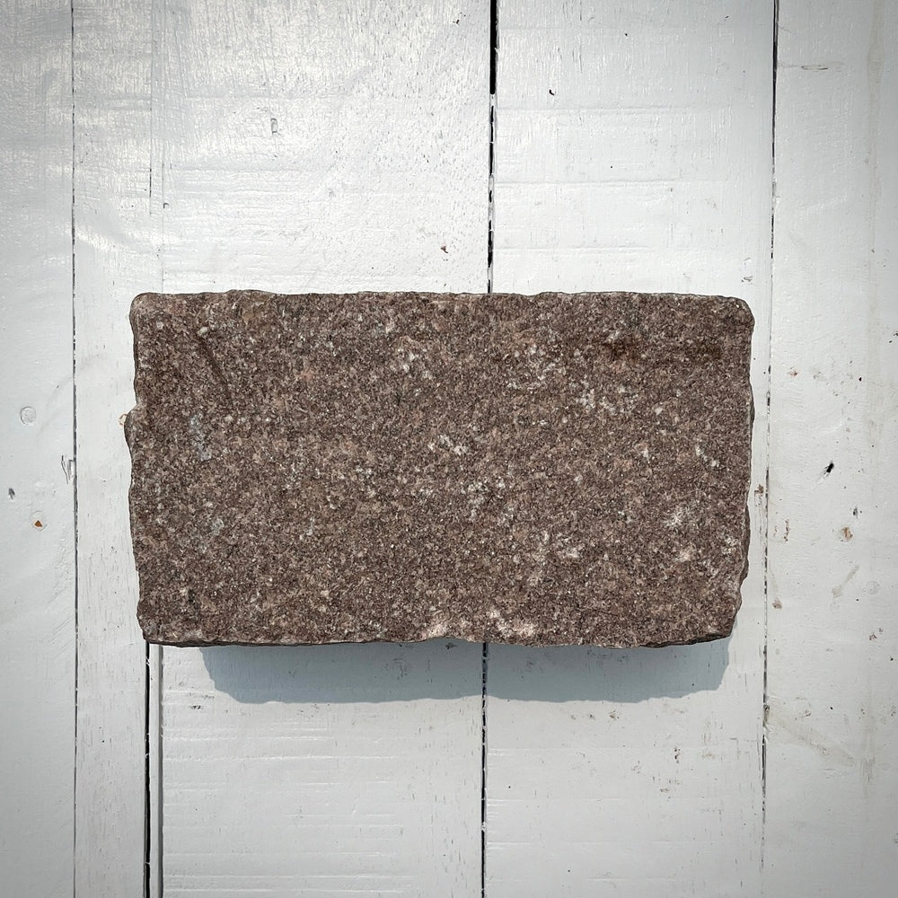 Chief Bricks New stones New Regulation Granite Belgian Block 9” x 5” x 5” – Grey, Pink, Buff, Black 27