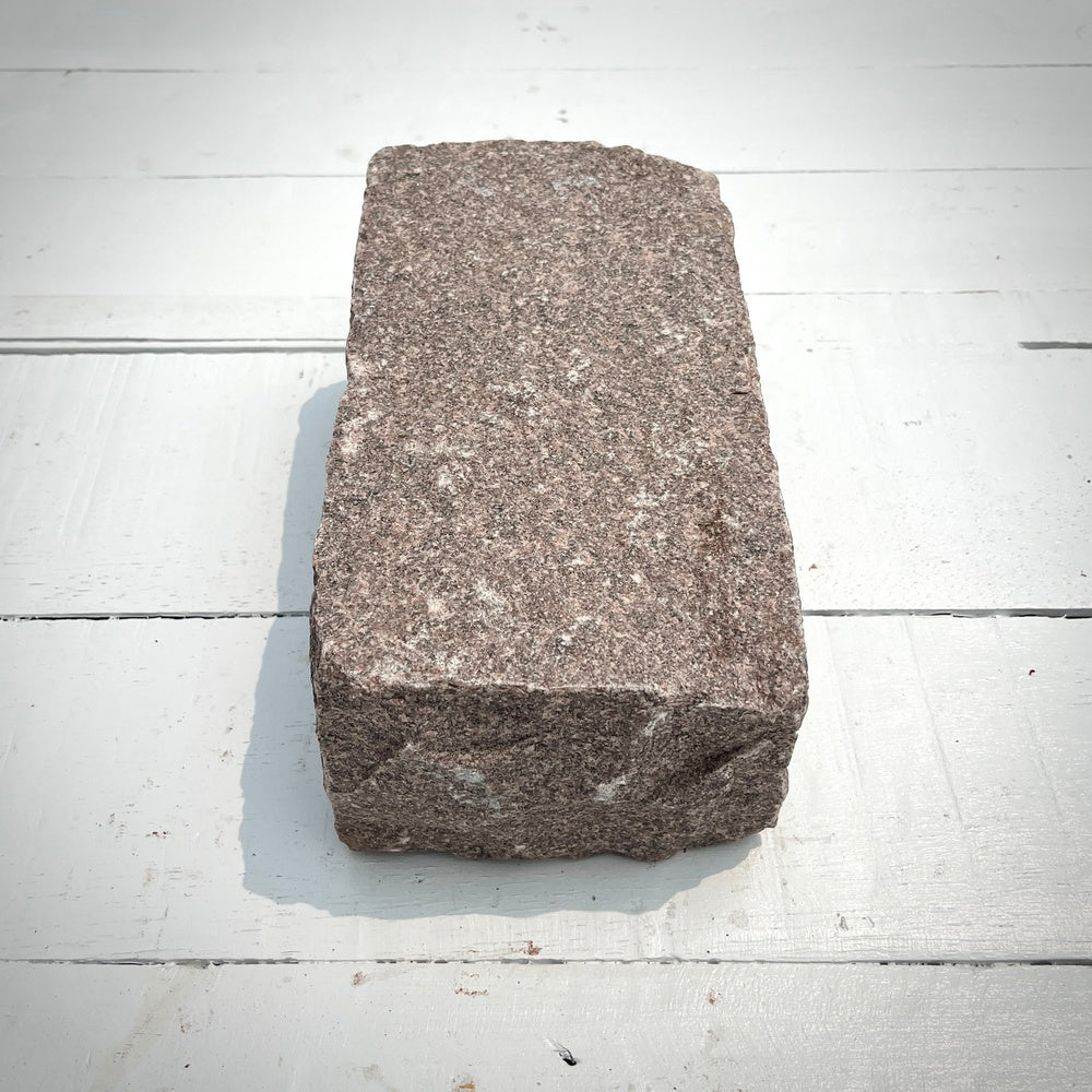 New Regulation Granite Belgian Block 9” x 5” x 5” – Grey, Pink, Buff, Black