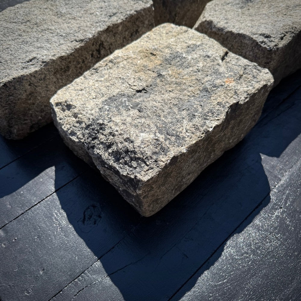 Reclaimed New York Granite Cobblestone - Jumbo XL 12" x 8" x 5"