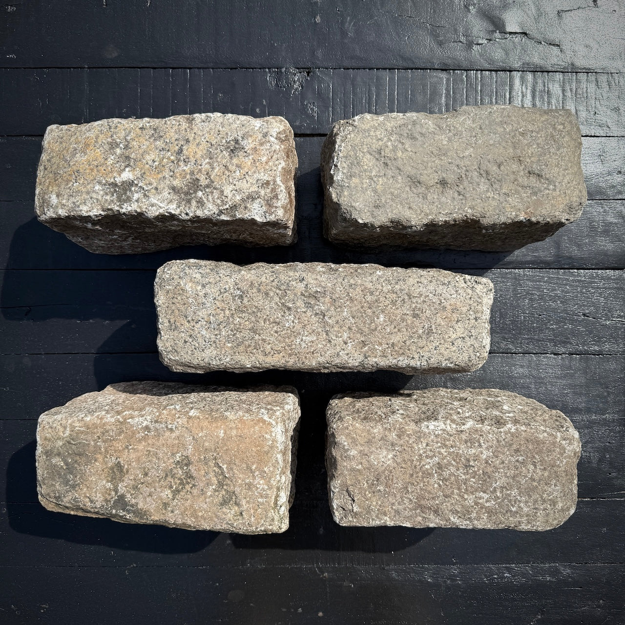 Reclaimed New York Granite Cobblestone - Jumbo XL 12" x 8" x 5"