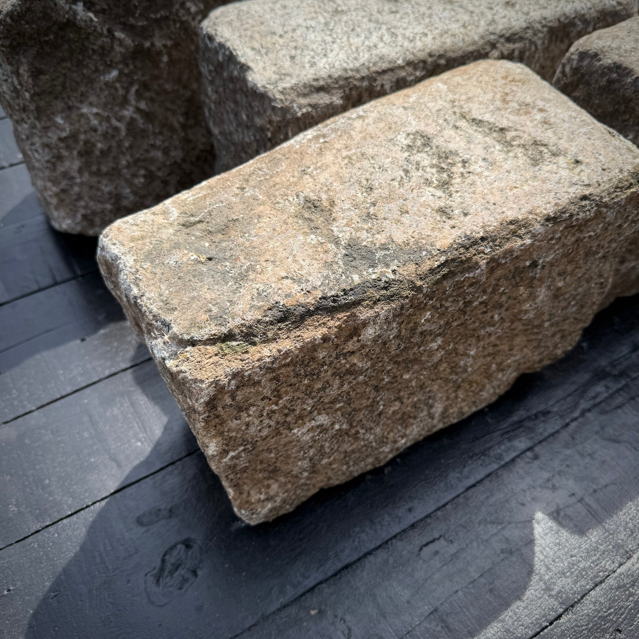 Reclaimed New York Granite Cobblestone - Jumbo XL 12" x 8" x 5"