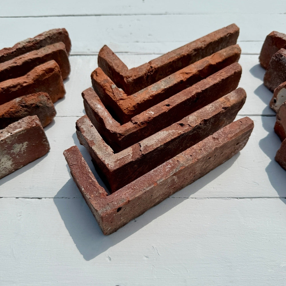 Chief Bricks Reclaimed bricks Reclaimed Thin Brick Wall Corner Veneer 4