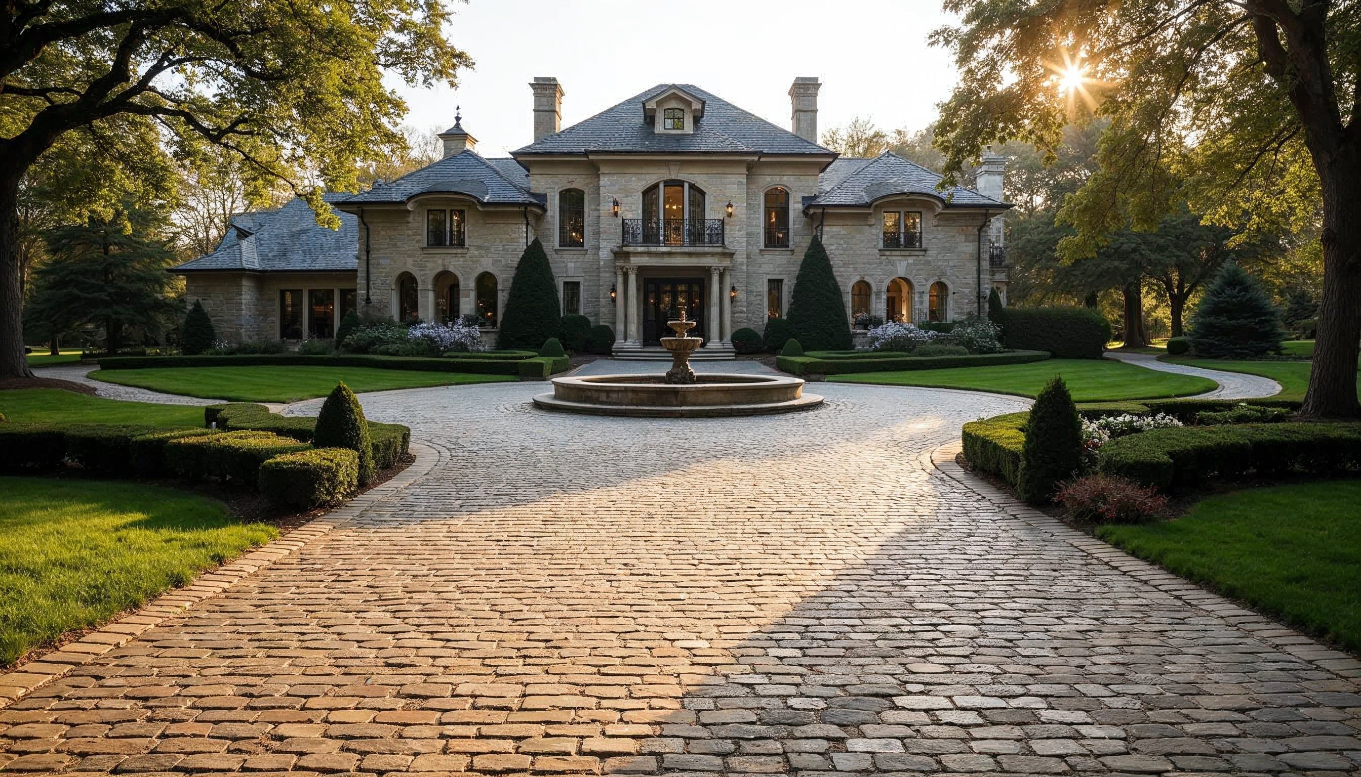 Chief Bricks Mansion Cobblestone Driveway.jpeg
