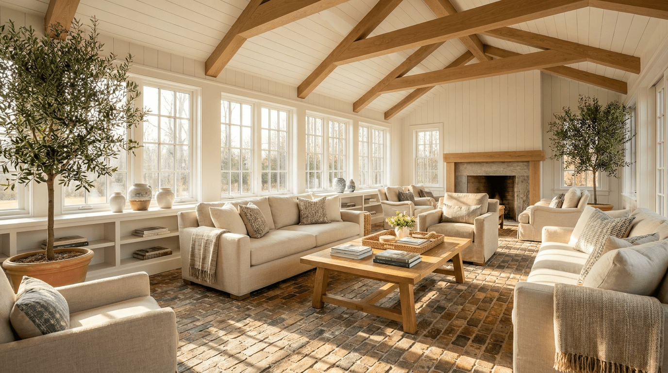 Using Reclaimed Street Bricks Indoors: Mudrooms, Sunrooms, and Entryways