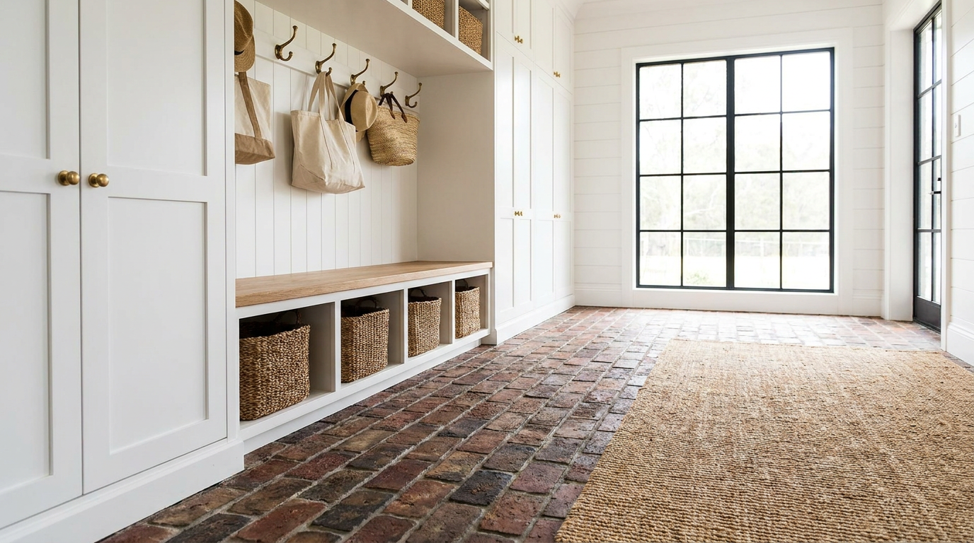 Indoor Reclaimed Brick & Stone Materials
