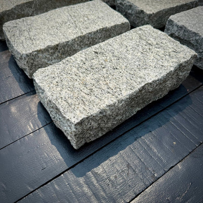 Chief Bricks New stones New Granite Paver Belgian Block 12" x 6" x 3" 2