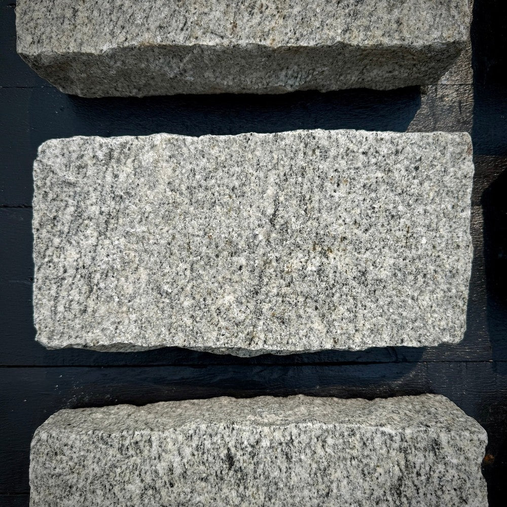 Chief Bricks New stones New Granite Paver Belgian Block 12" x 6" x 3" 3