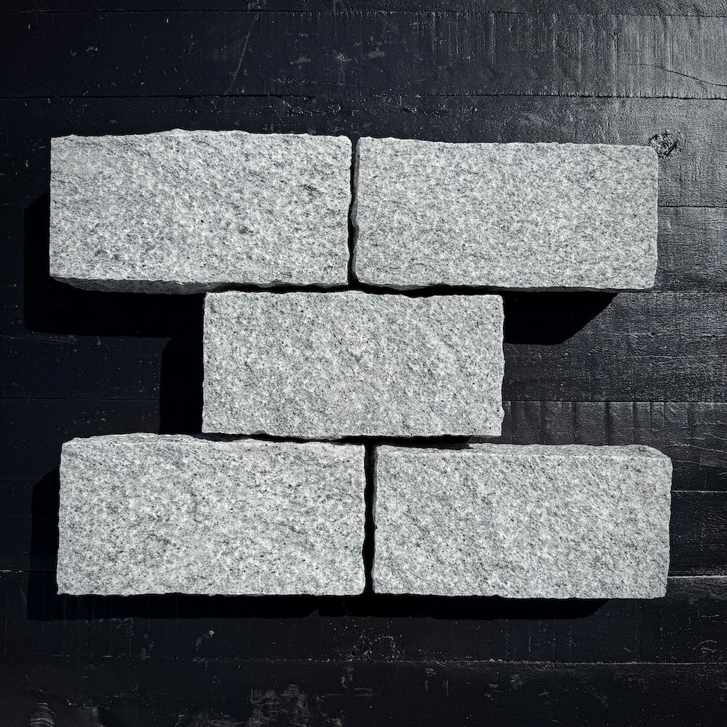 Chief Bricks New stones Granite Belgian Block Paver 12" x 6" x 3" 7