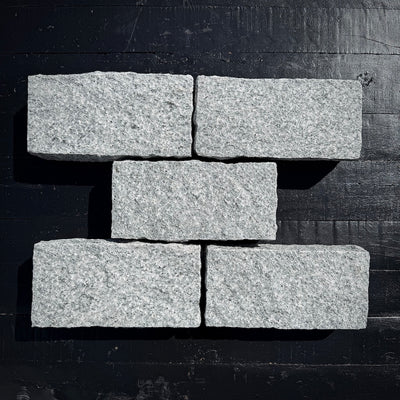 Chief Bricks New stones Granite Belgian Block Paver 12" x 6" x 3" 7