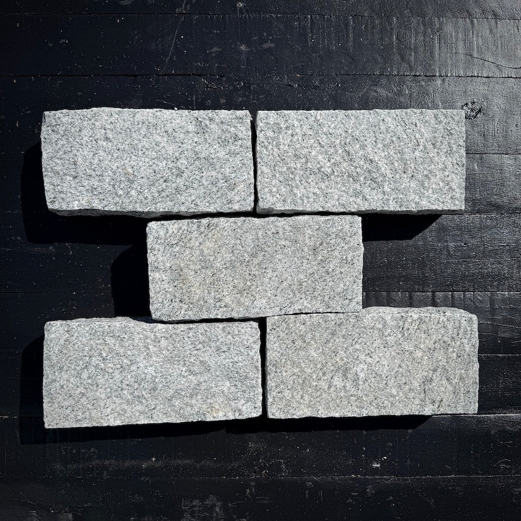 Chief Bricks New stones Granite Belgian Block Paver 12" x 6" x 3" 10