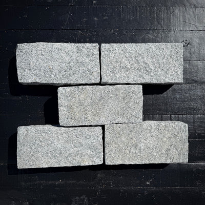 Chief Bricks New stones Granite Belgian Block Paver 12" x 6" x 3" 10