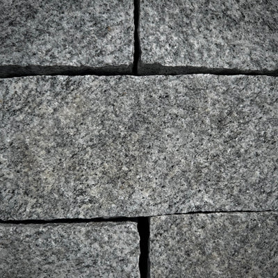 Chief Bricks New stones Granite Belgian Block Paver 12" x 6" x 3" 11