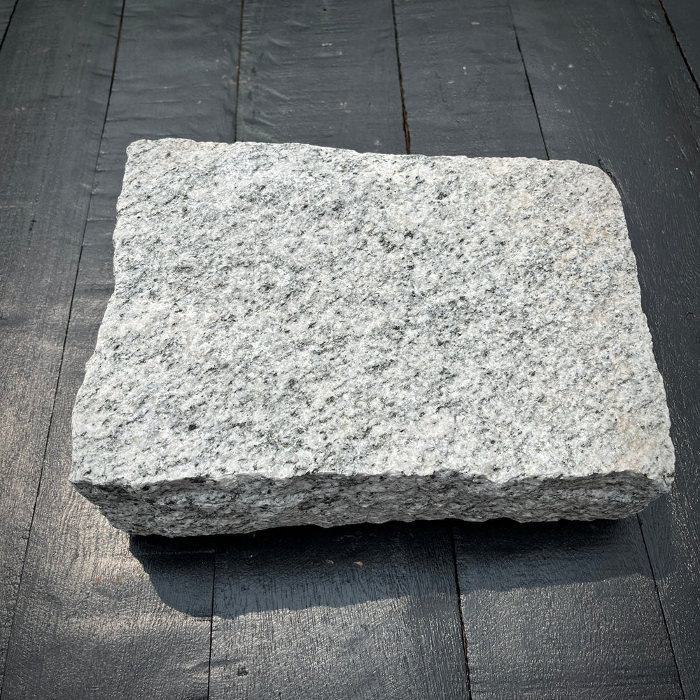 Chief Bricks New stones New Jumbo Granite Belgian Block 10” x 7” x 4” – Grey 5