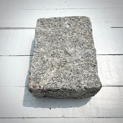 Chief Bricks New stones New Jumbo Granite Belgian Block 10” x 7” x 4” – Grey 7