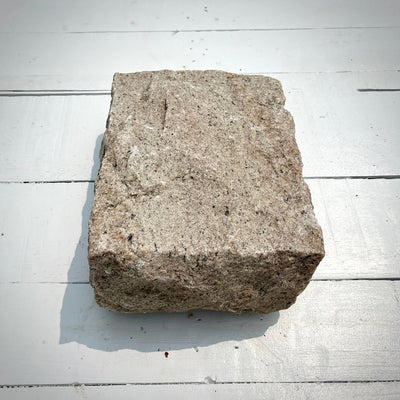 Chief Bricks New stones New Jumbo Granite Belgian Block 10” x 7” x 4” – Buff 3