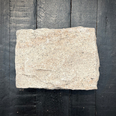 Chief Bricks New stones New Jumbo Granite Belgian Block 10” x 7” x 4” – Buff 6