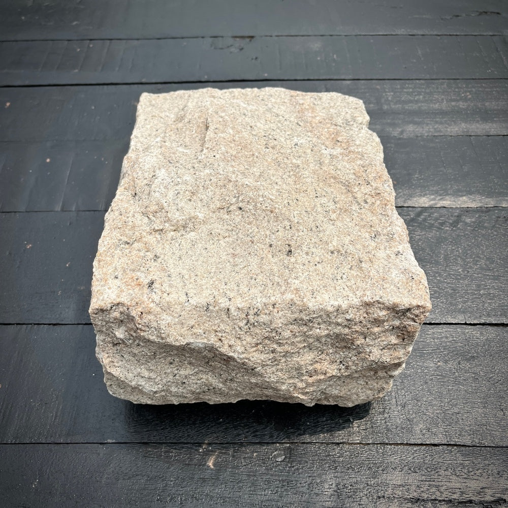Chief Bricks New stones New Jumbo Granite Belgian Block 10” x 7” x 4” – Grey, Pink, Buff, Black 21