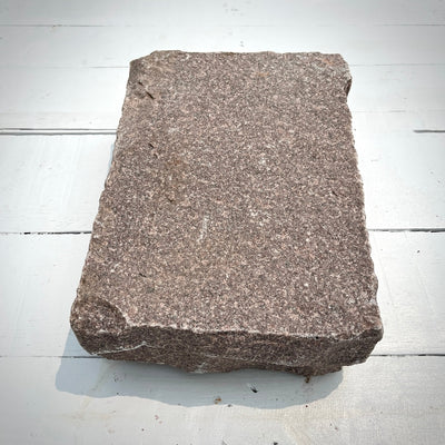 Chief Bricks New stones New Jumbo Granite Belgian Block 10” x 7” x 4” – Grey, Pink, Buff, Black 25