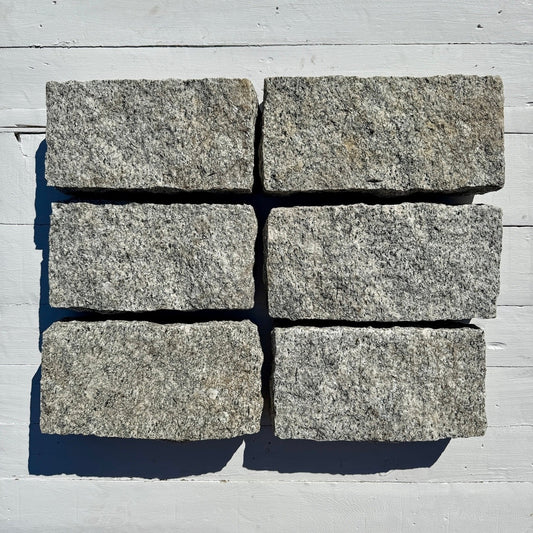 New Granite Paver Belgian Block 12" x 6" x 3"