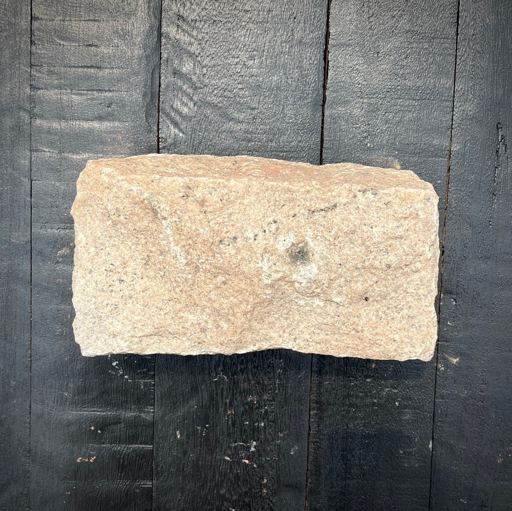 Chief Bricks New stones New Regulation Granite Belgian Block 9” x 5” x 5” – Buff 1
