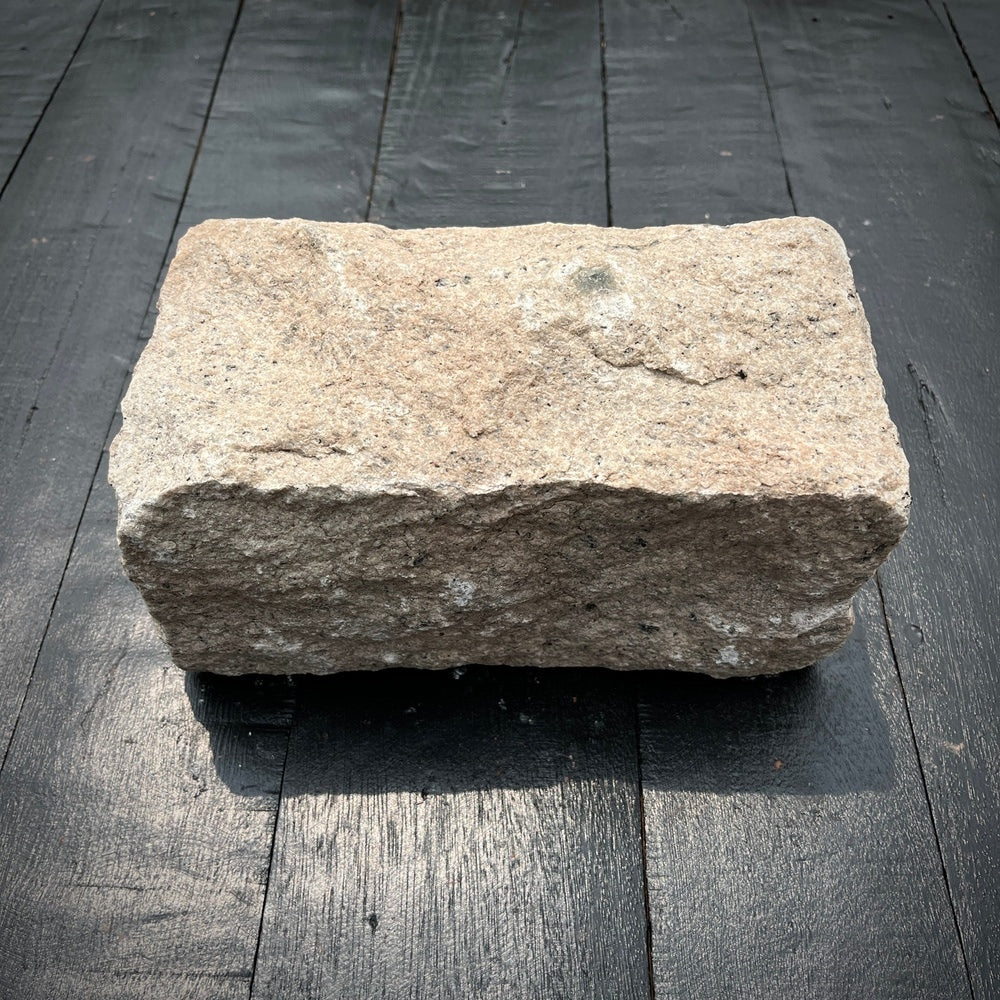 Chief Bricks New stones New Regulation Granite Belgian Block 9” x 5” x 5” – Buff 2