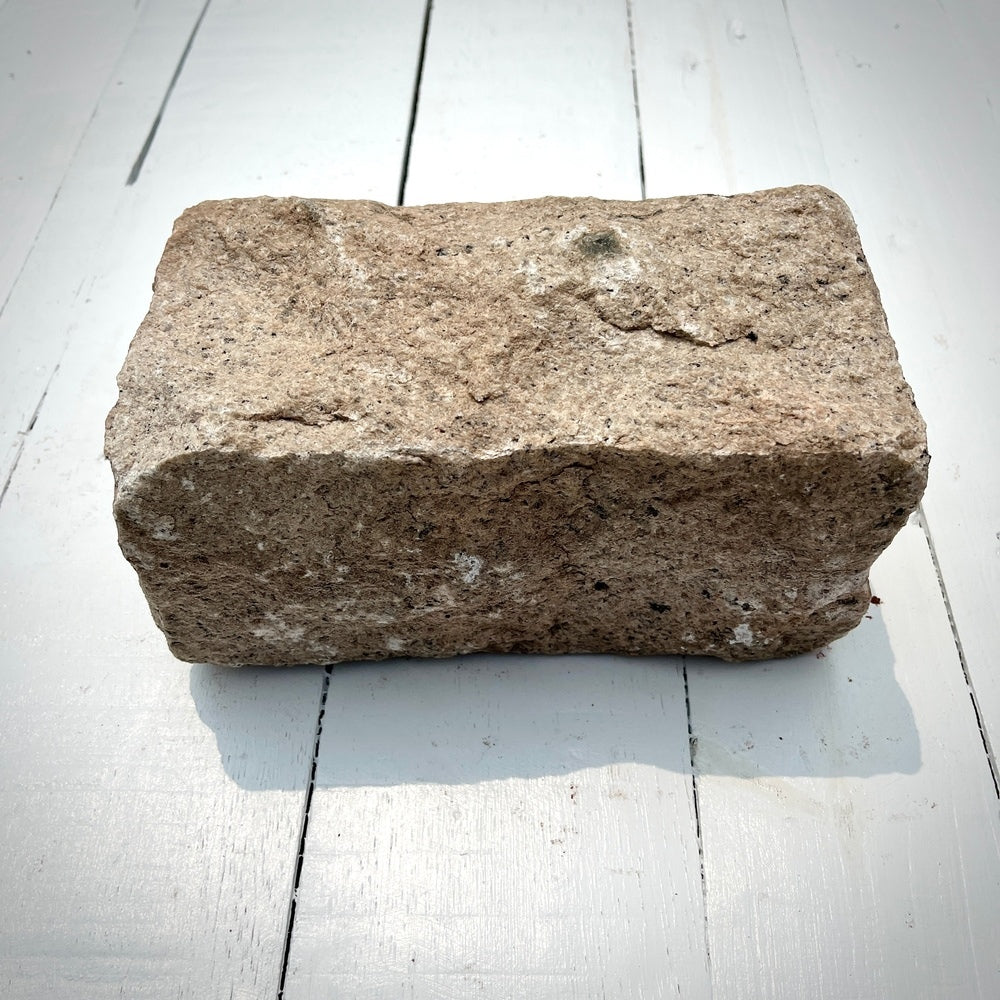 Chief Bricks New stones New Regulation Granite Belgian Block 9” x 5” x 5” – Grey, Pink, Buff, Black 21