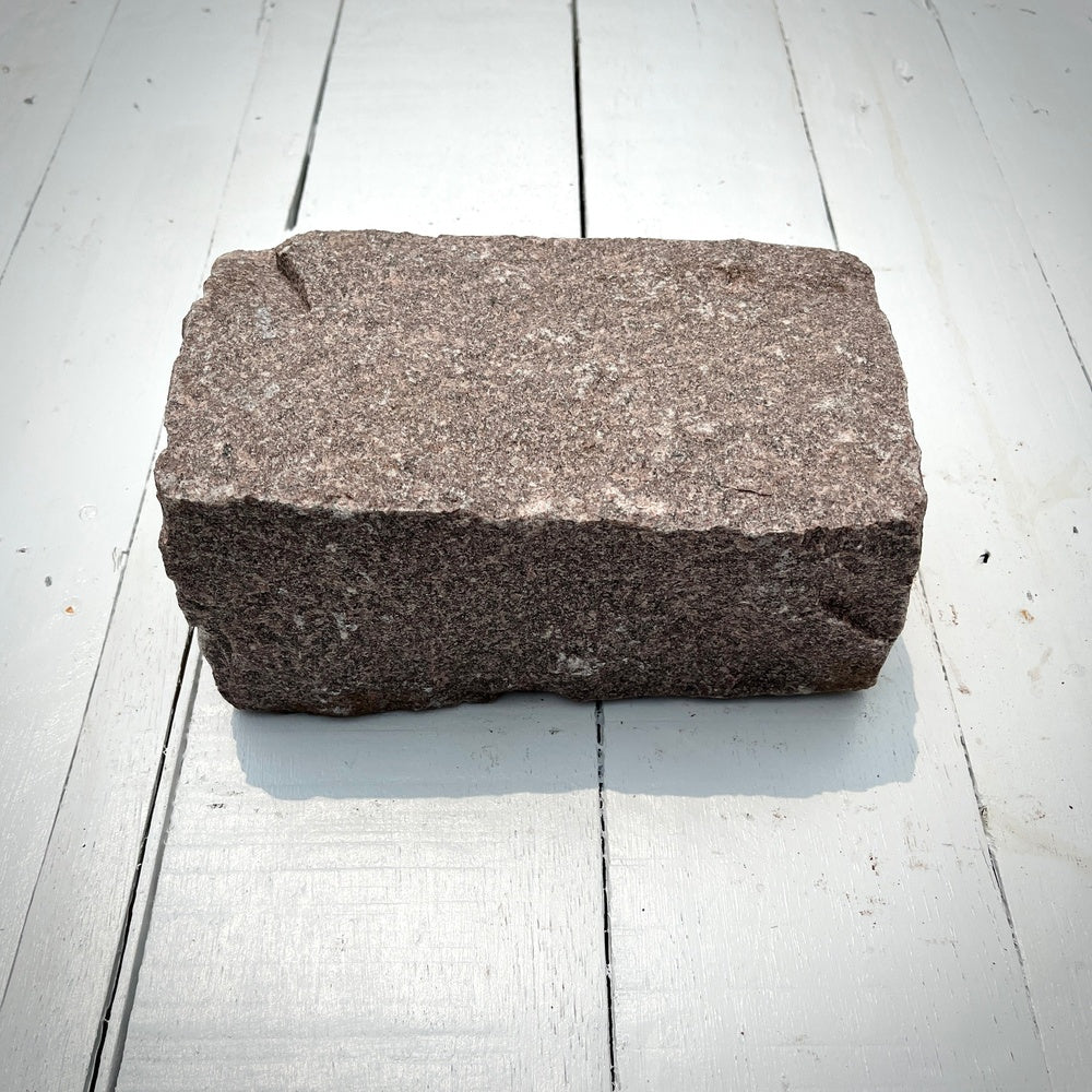 Chief Bricks New stones New Regulation Granite Belgian Block 9” x 5” x 5” – Grey, Pink, Buff, Black 28