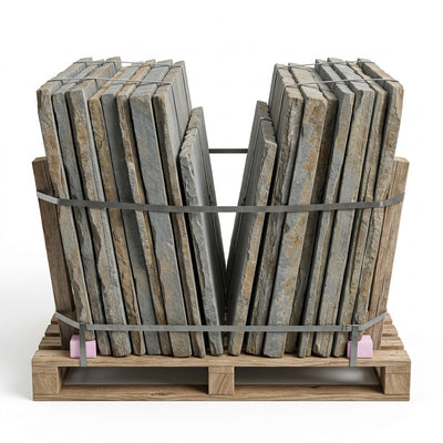 Reclaimed Bluestone Sidewalk Slabs