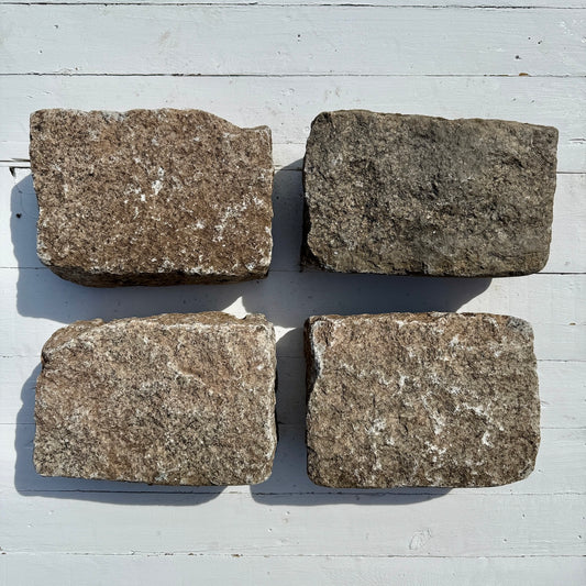 Reclaimed New York Granite Cobblestone - Jumbo XL 12" x 8" x 5"
