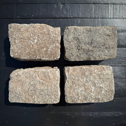 Reclaimed New York Granite Cobblestone - Jumbo XL 12" x 8" x 5"
