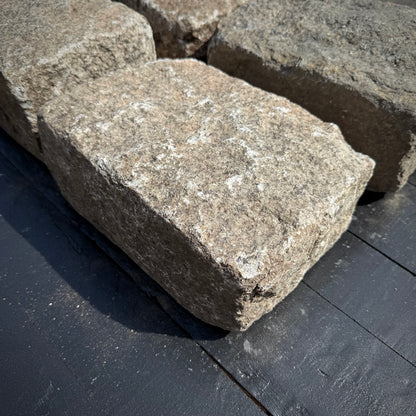 Reclaimed New York Granite Cobblestone - Jumbo XL 12" x 8" x 5"