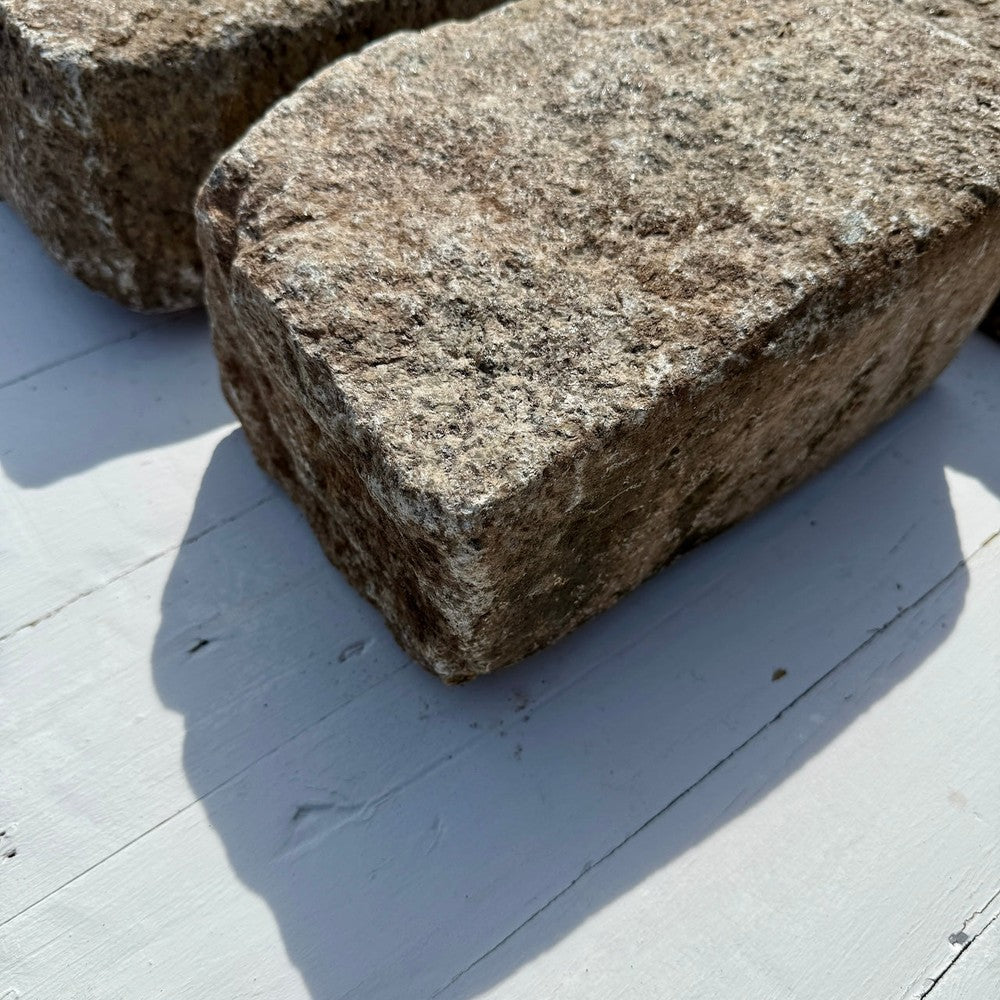 Chief Bricks Reclaimed stones Reclaimed New York Granite Cobblestone - Jumbo XL 12" x 8" x 5" 3