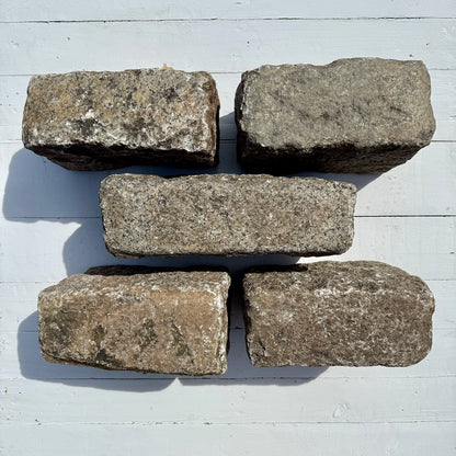 Reclaimed New York Granite Cobblestone - Jumbo XL 12" x 8" x 5"