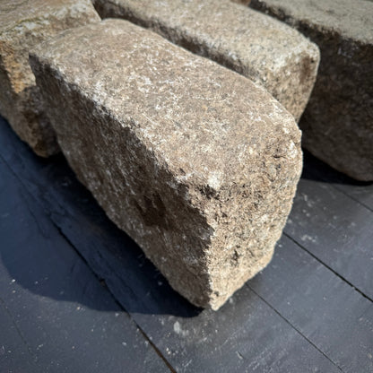 Reclaimed New York Granite Cobblestone - Jumbo XL 12" x 8" x 5"