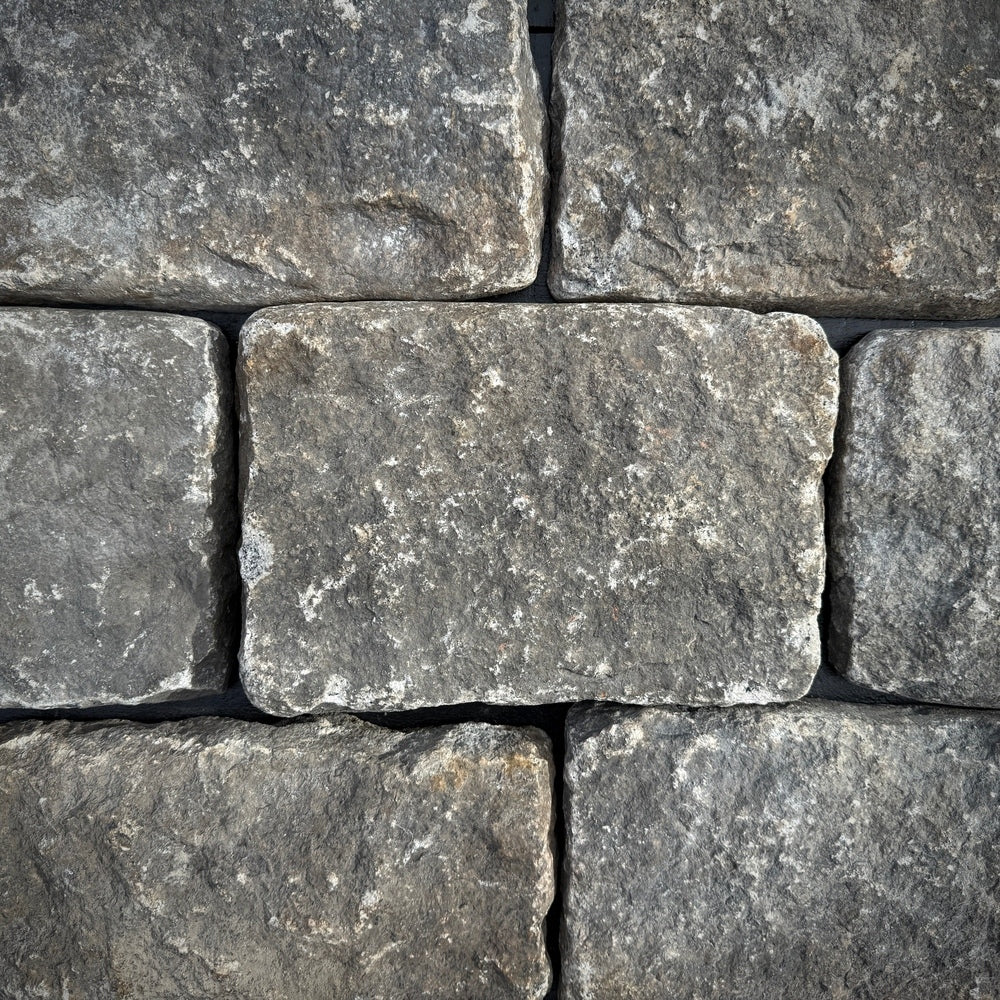 Chief Bricks Reclaimed stones Reclaimed Granite Cobblestone Thin Wall Veneer - Jumbo 11" x 7" x 1.5" 2