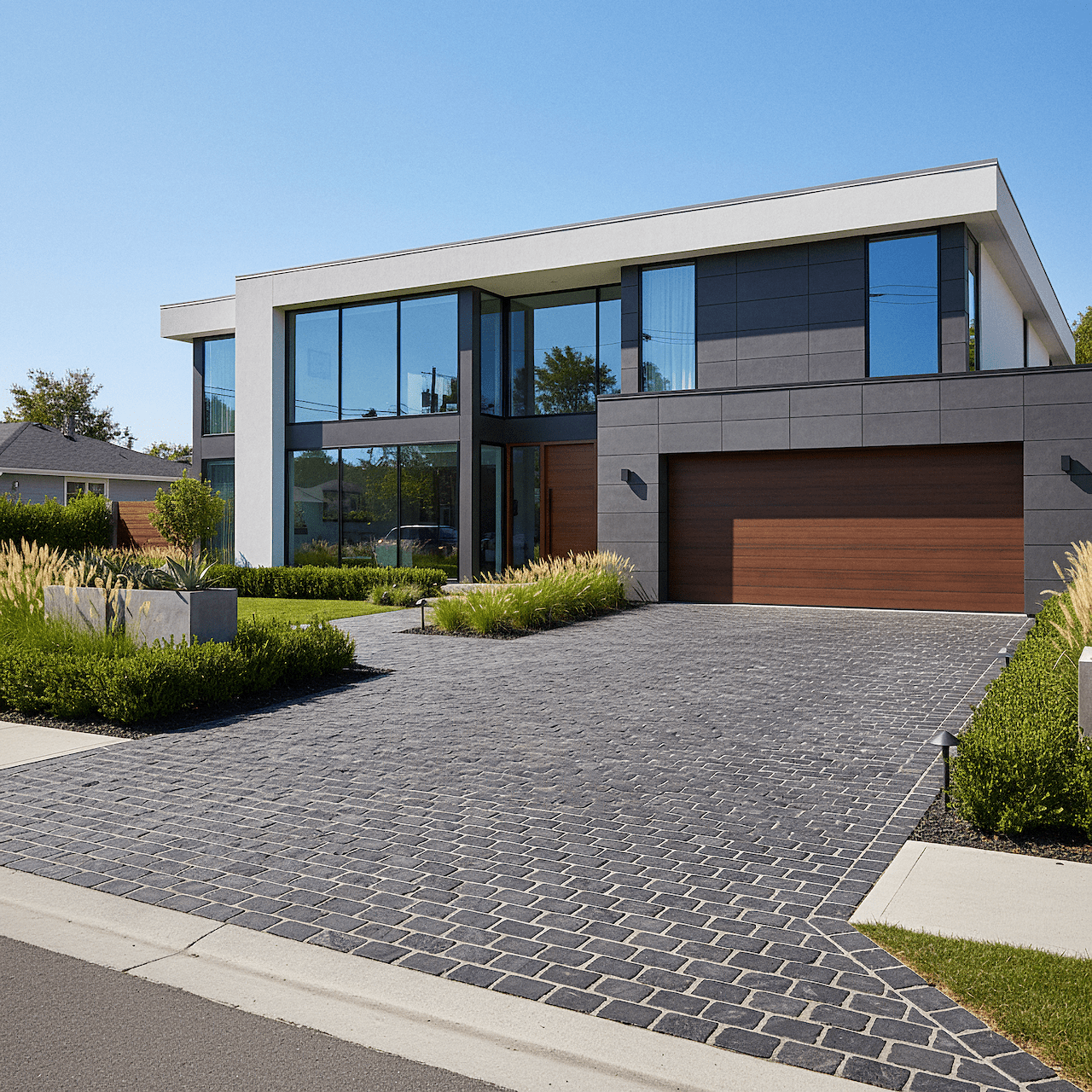 Chief Bricks black belgian blocks modern house.png