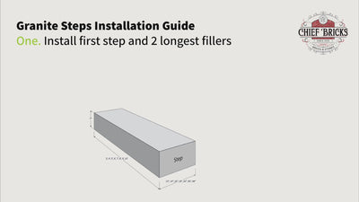 Granite steps installation guide video